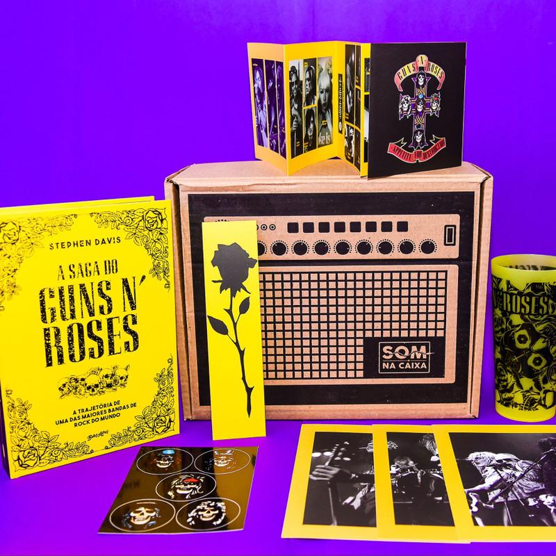 Livro - A Saga do Guns N' Roses (Caixa de Colecionador) - Livros